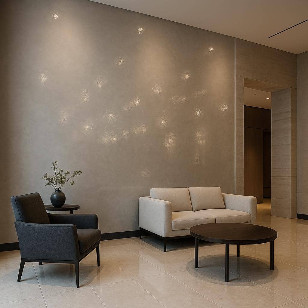 SilicaGlaze Premium Waterborne Coat glossy interior finish.