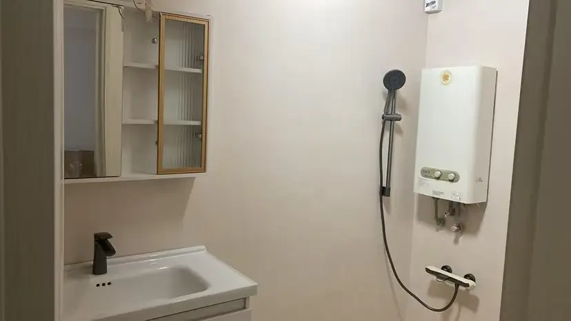Completed residential wash area.